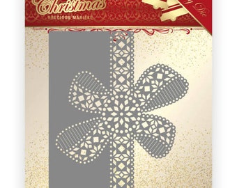 Matrice de découpe Touch of Christmas Precious Marieke, dies de découpe collection Touch of Christmas, fleur de Noel, Noel // scrapbooking