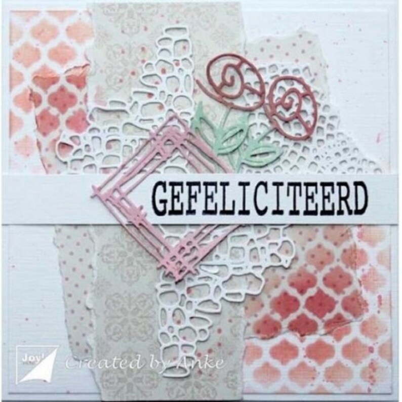 Matrice de découpe fleurs Joy Crafts scrapbooking die sketch Etsy France