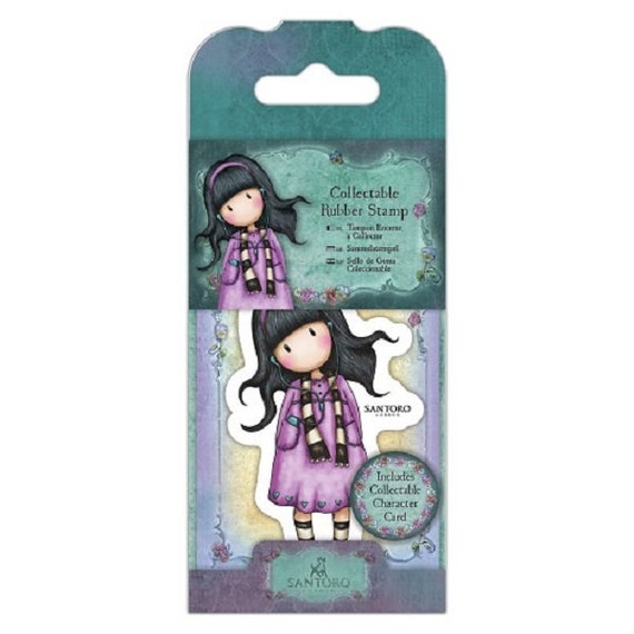 Home Santoro gorjuss No.23 Little Song Collectable Rubber Stamp Home