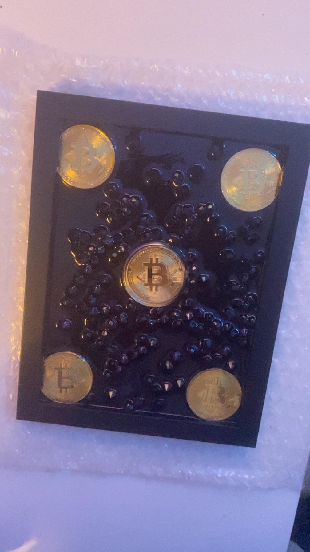 Bitcoin Framed Piece