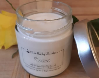 Rose scented Soy Candle