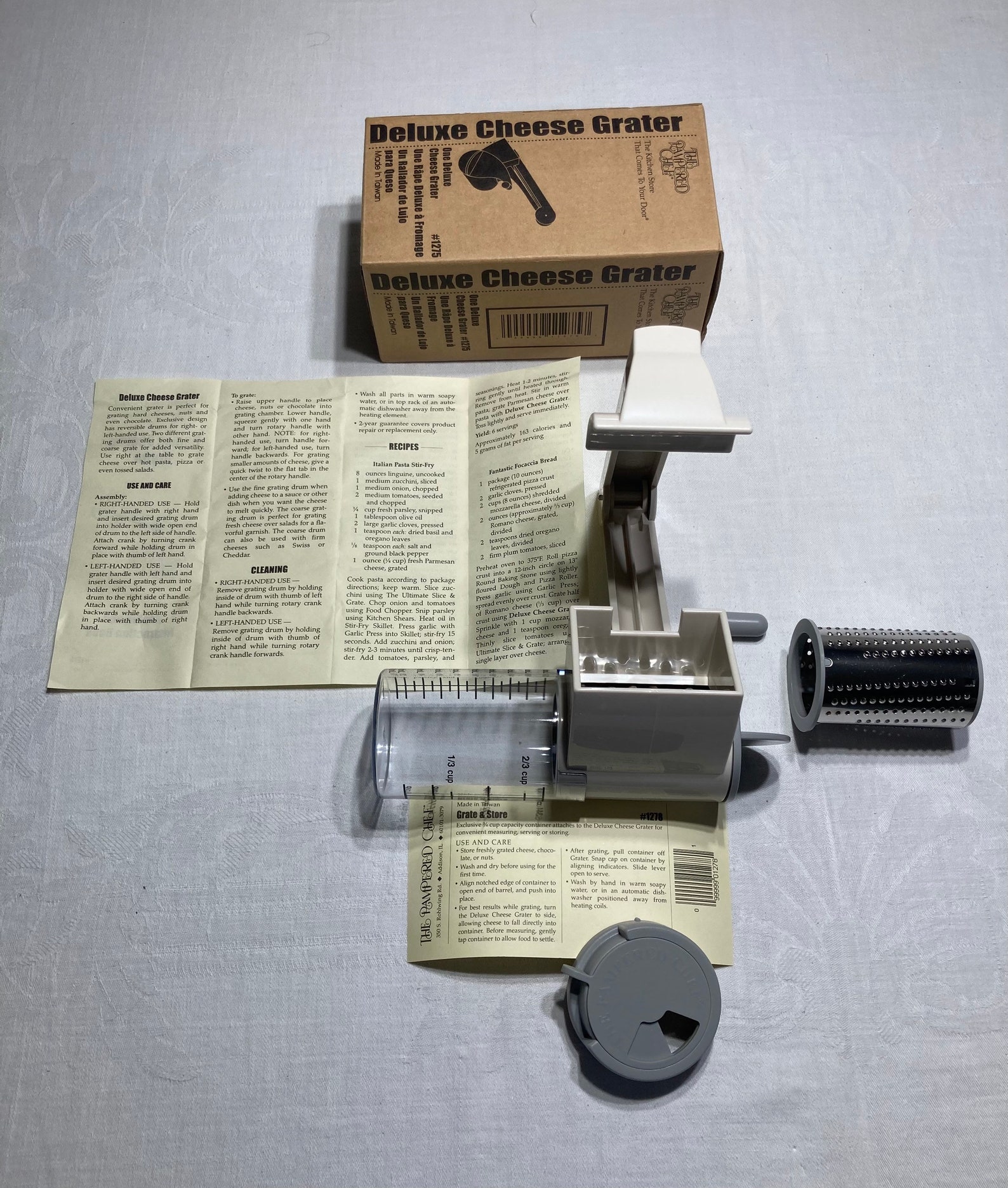 Cheese Grater Pampered Chef Right or Left hand Measuring Etsy