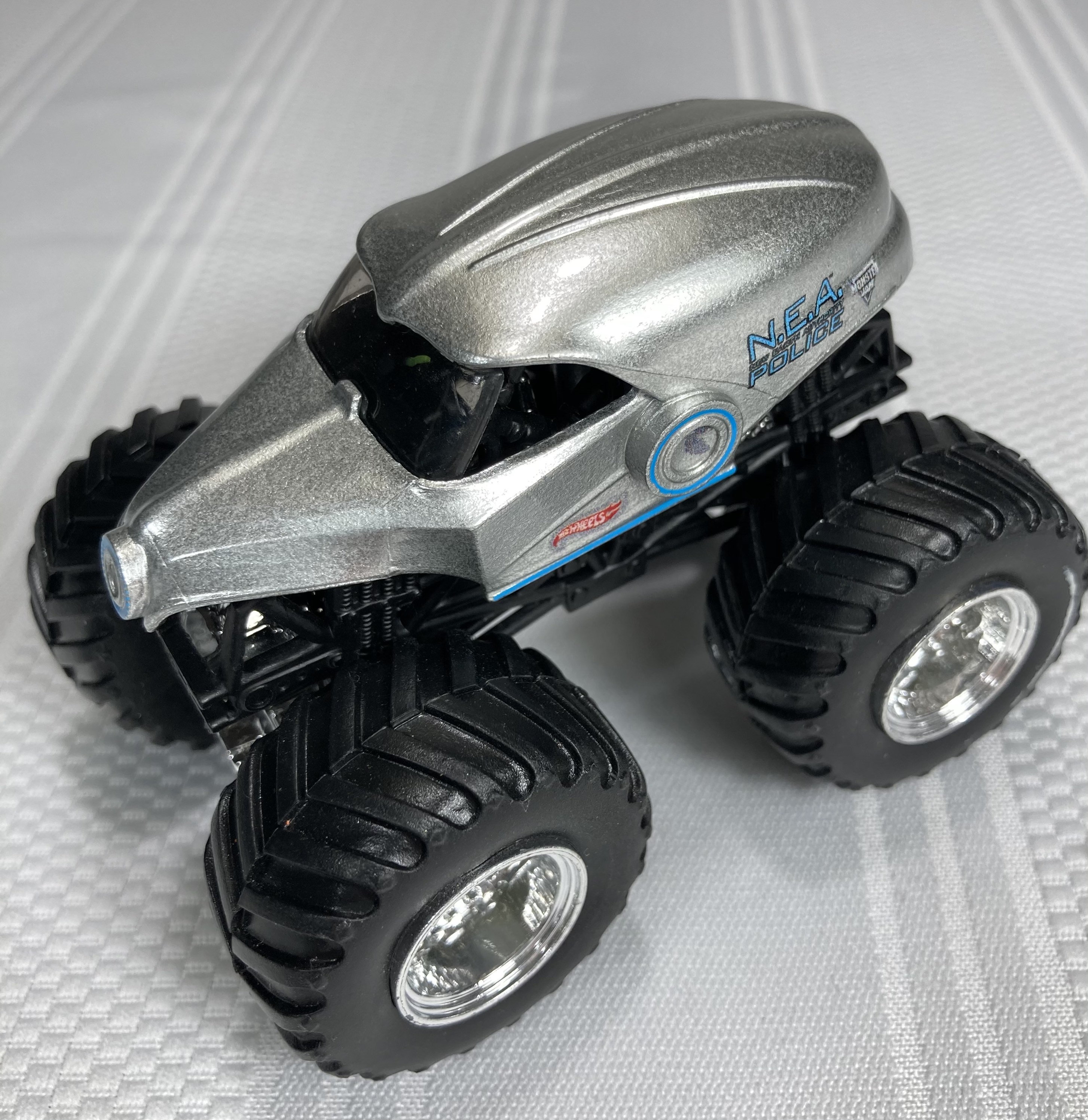 Nea police sales monster truck toy