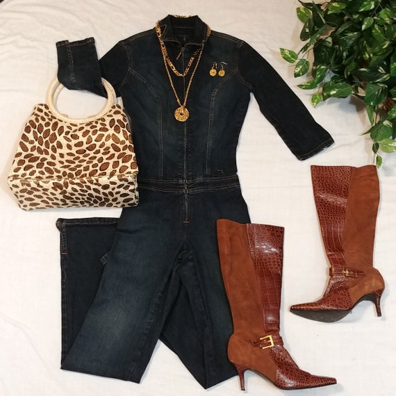 Vintage Sergio Valente denim jumpsuit