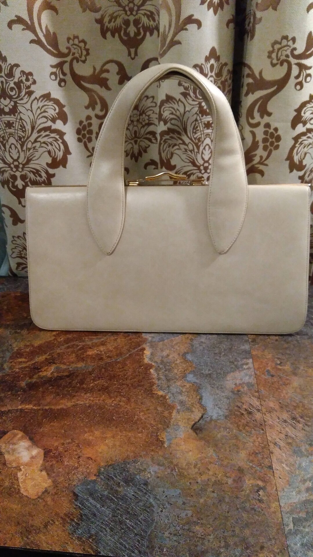 Vintage Cream Colored Bags by Francois Handbag This is Style Etsy