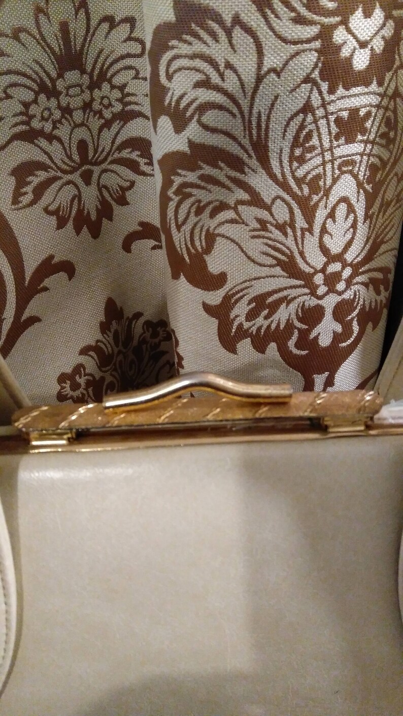 Vintage Cream Colored Bags by Francois Handbag This is Style Etsy