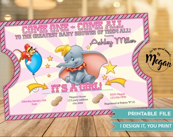 dumbo decorations for baby shower