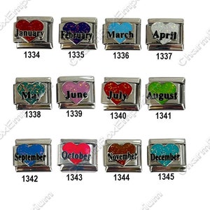 October Birthday Charm Bracelet Set