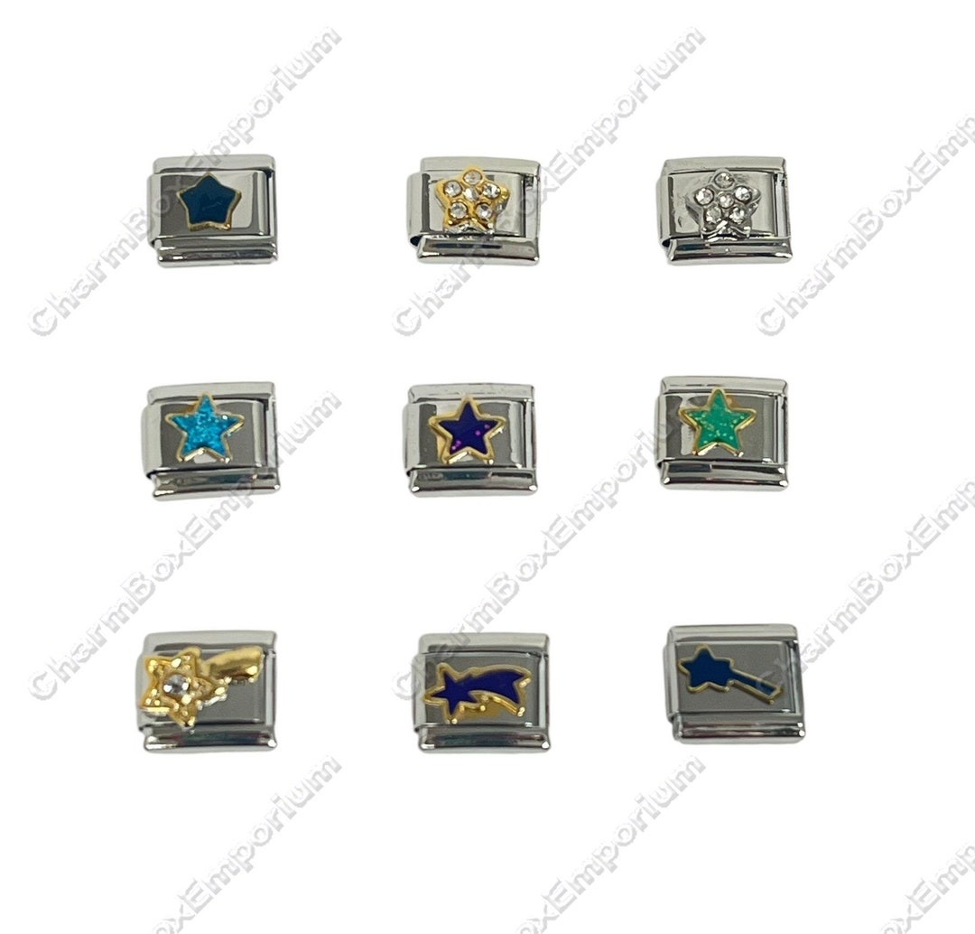 ITingstere Italian Charms 15pcs Assorted Charms And Opening