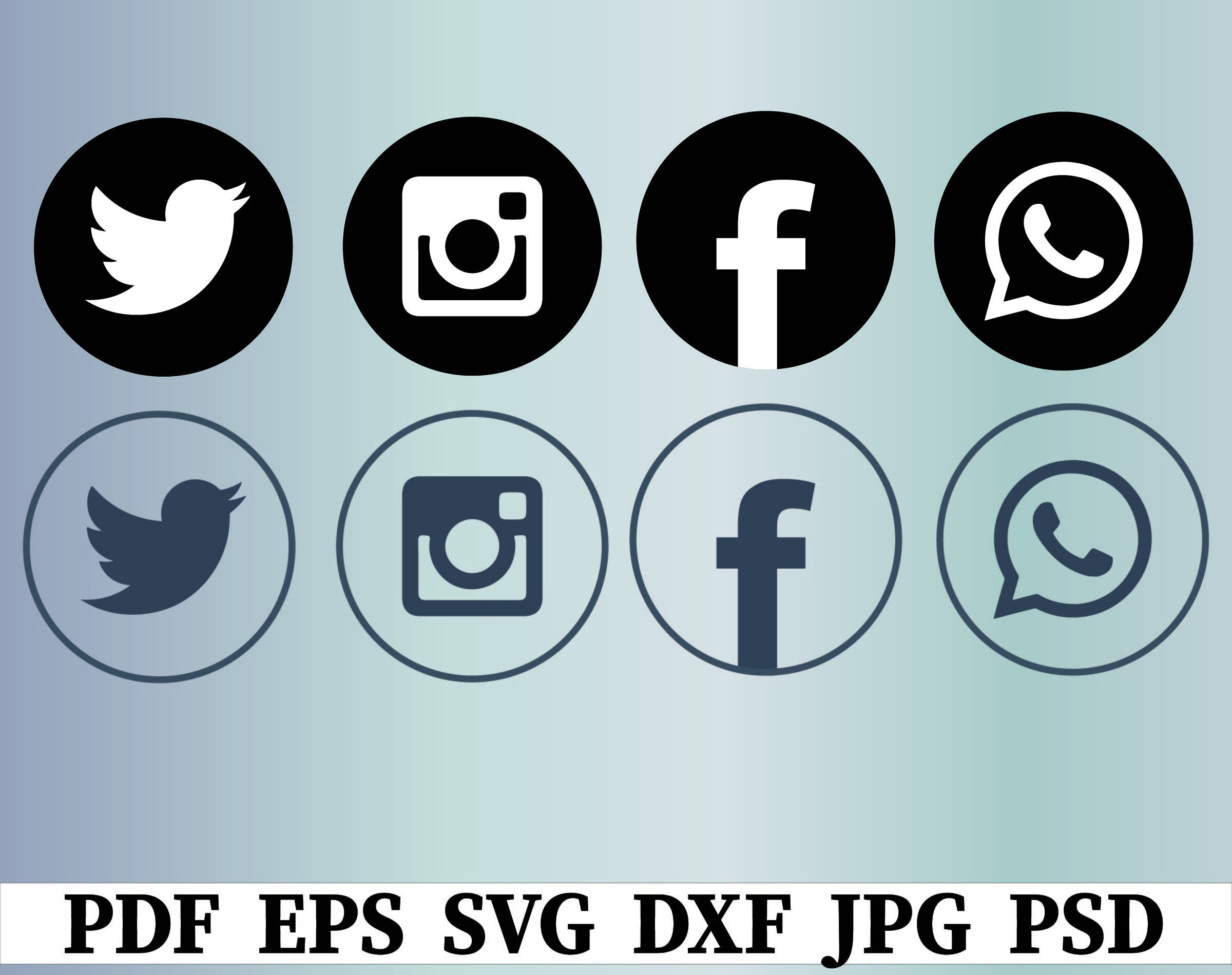 Social Media Icons Black Social Media Icons Website Icons Blog Etsy Social Media Icons Black Social Media Icons Website Icons Blog Etsy