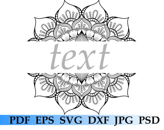 Free Free 246 Cricut Vinyl Mandala SVG PNG EPS DXF File