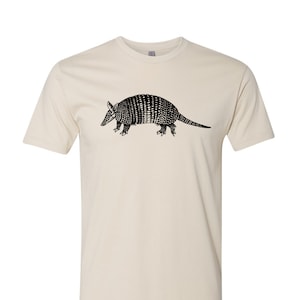 Armadillo T Shirt Funny Animal Shirt Cool Armadillo Shirt Cute Animal Shirt Vintage Animal Tee Retro Graphic Tees