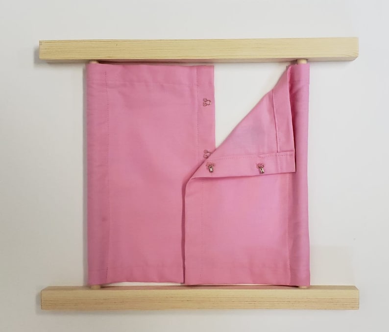 Montessori Dressing Frames for Toddlers Practical Life Etsy España