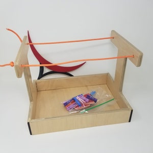 Montessori Clothesline Activity Montessori Practical Life, Clothesline Stand image 2