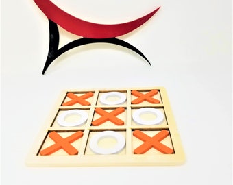 Wooden Tic-tac-toe Puzzle - Board Game For All Ages - TTT101