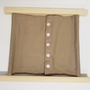 Montessori Press Button Dressing Frame - Toddlers Montessori Practical Life Learning Tools - DF104