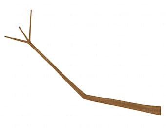 Stick arms snowman | Etsy