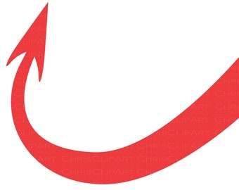 Download Devil Tail Clipart Etsy
