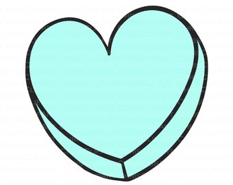 Download Candy Heart Clipart Etsy