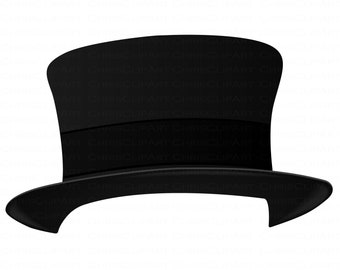 Top Hat Clipart Etsy