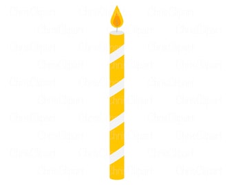 Candle Clipart Etsy