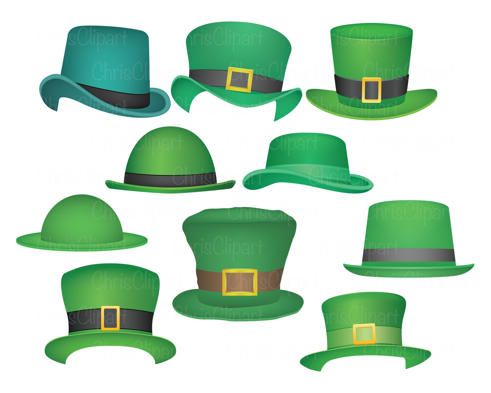 Leprechaun Hat Svg Leprechaun Hat Png Leprechaun Hat | Etsy