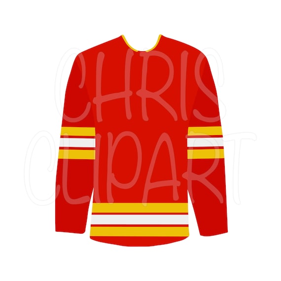 HOCKEY JERSEY SVG Hockey Jersey Clipart Cricut Hockey 