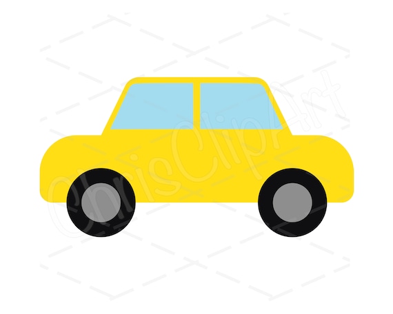 gelbes Auto Stock Illustration