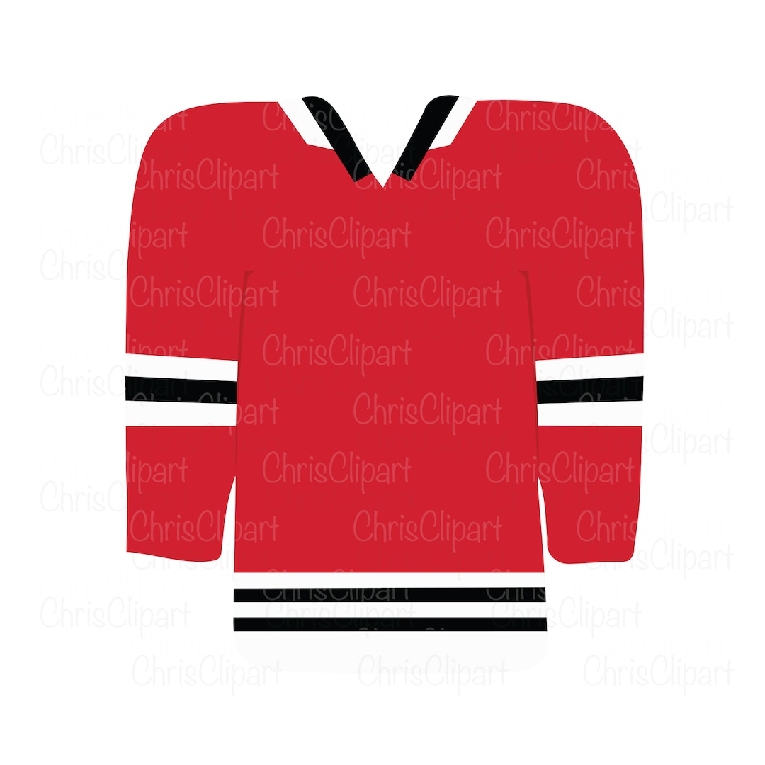 HOCKEY JERSEY SVG Hockey Jersey Clipart Cricut Hockey Etsy