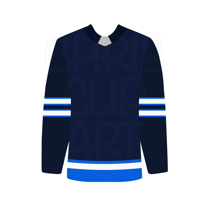 HOCKEY JERSEY SVG Hockey Jersey Clipart Cricut Hockey Etsy