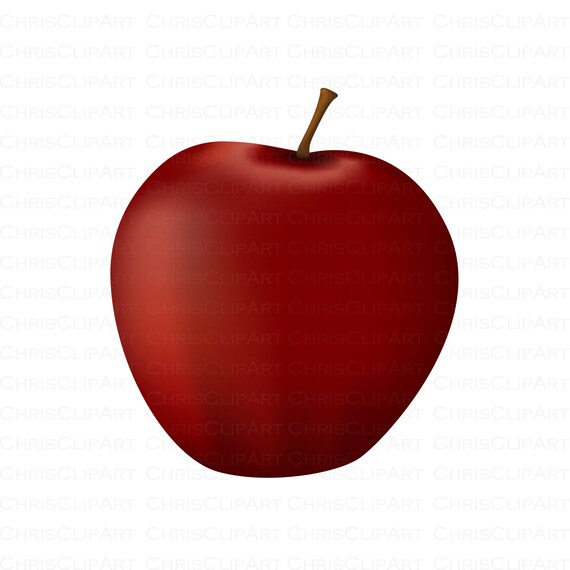 Download Red Apple Clipart Red Apple Svg Apple Png Clipart Fruit Etsy