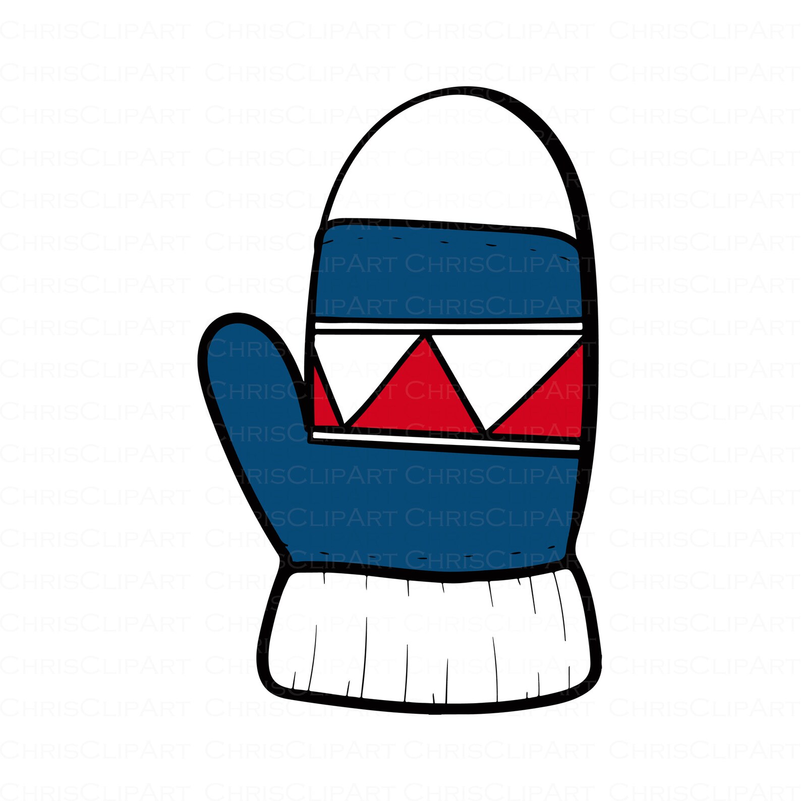 WINTER MITTEN PNG winter mitten svg clipart mitten vector | Etsy