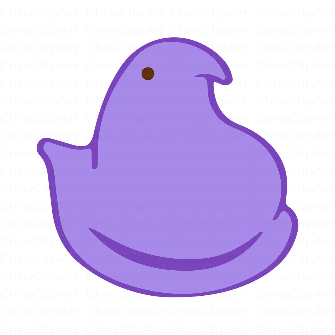 Chick Peep Svg Peep Svg Peeps Svg Chick Peep Clipart Chick Etsy UK