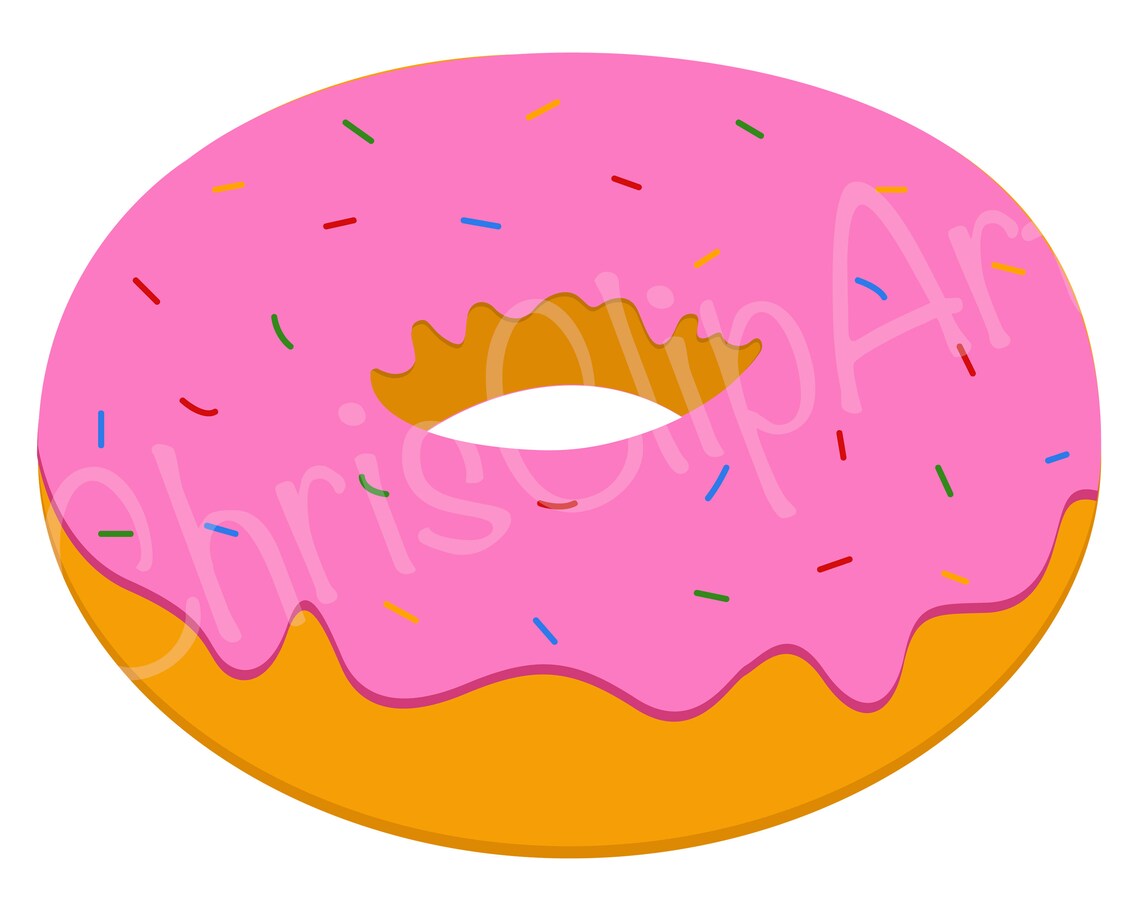 SPRINKLE DONUT SVG Sprinkle Donut Png Donut With Sprinkles Etsy