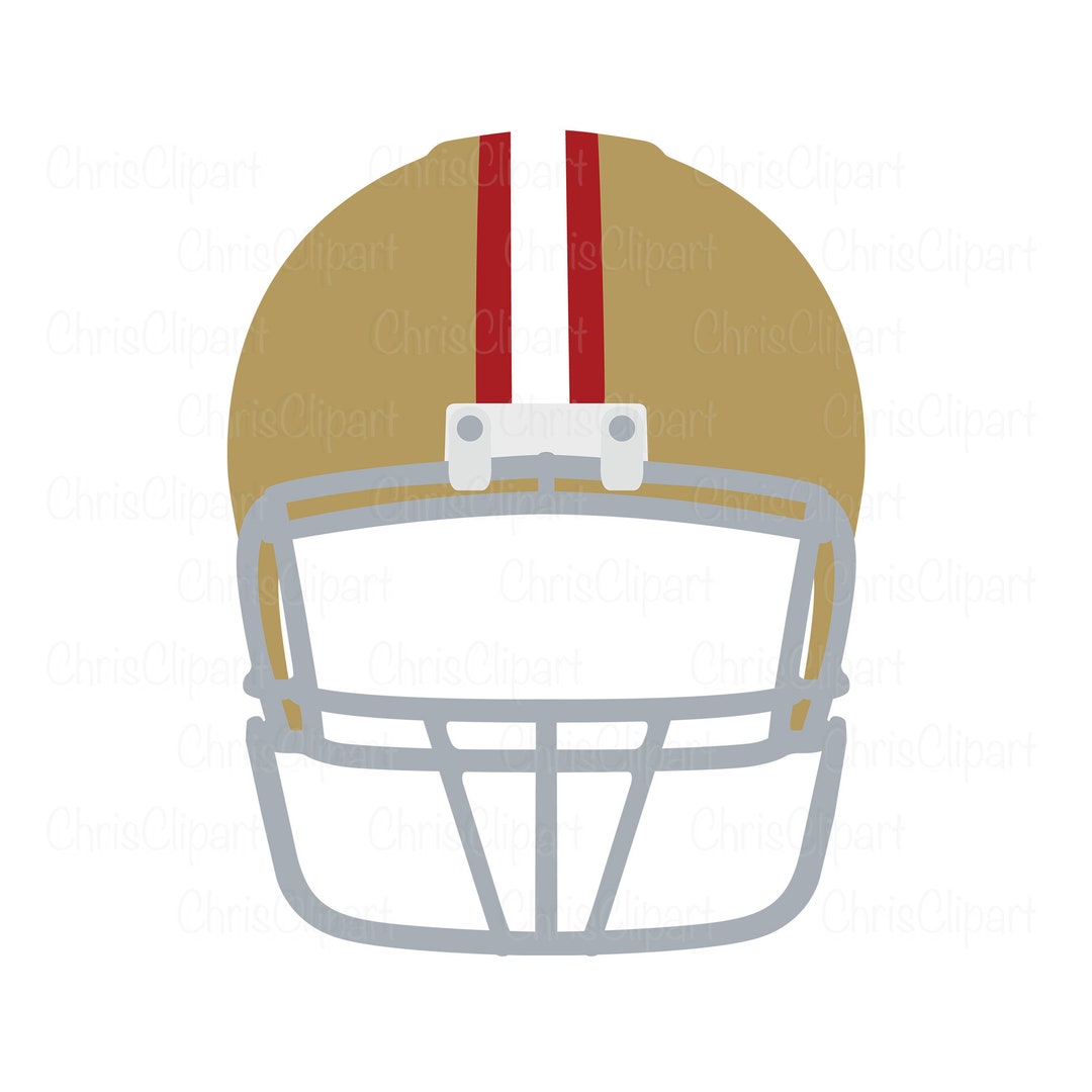 Football Helmet Front Clipart