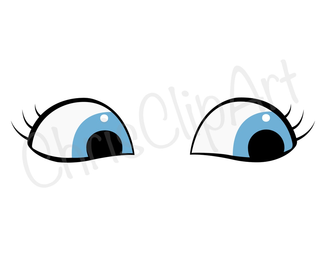 Button Eyes Svg Clipart Eyes Svg Eyes Png Cartoon Eyes Etsy