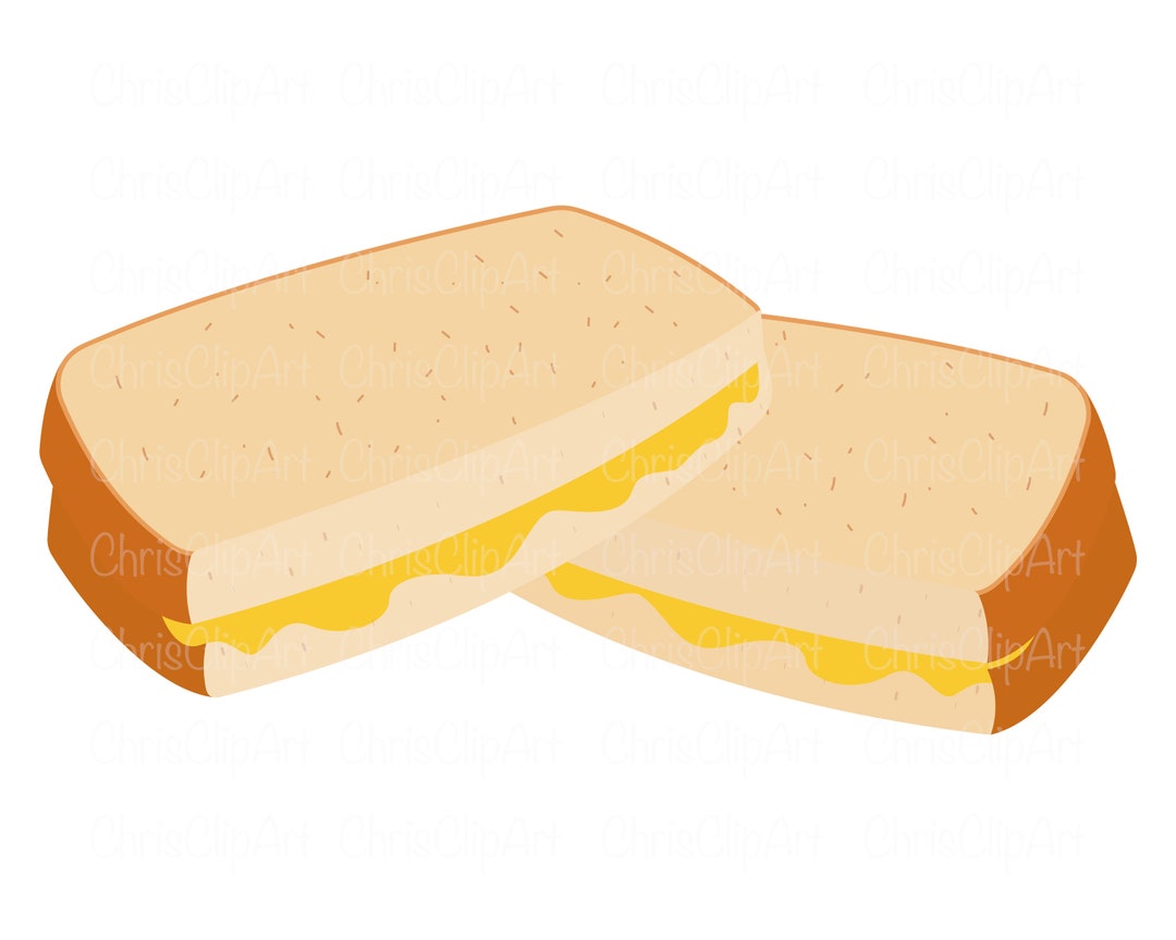 GRILLED CHEESE SVG Grilled Cheese Png Clipart Grilled Etsy