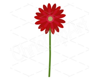 Margarita Gerbera SVG PNG JPG - Sublimación de Margarita Gerbera - Margarita Cricut - Imágenes prediseñadas de Margarita - Gráfico de Margarita - Vector de Margarita