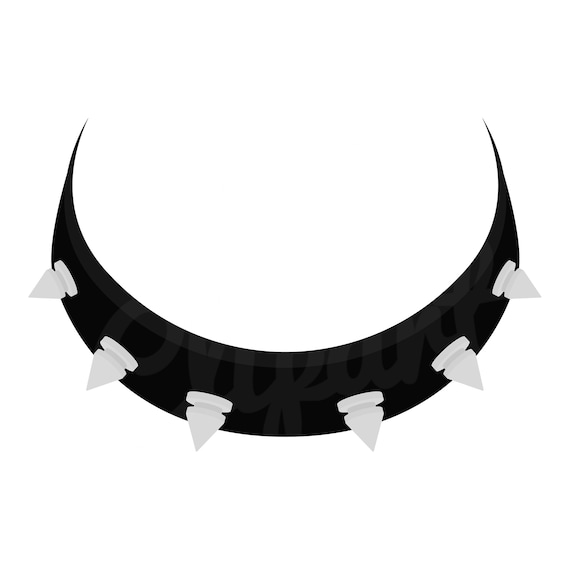 Spiked Dog Collar Svg Dog Collar Svg Dog Collar Clipart Dog | Etsy Canada