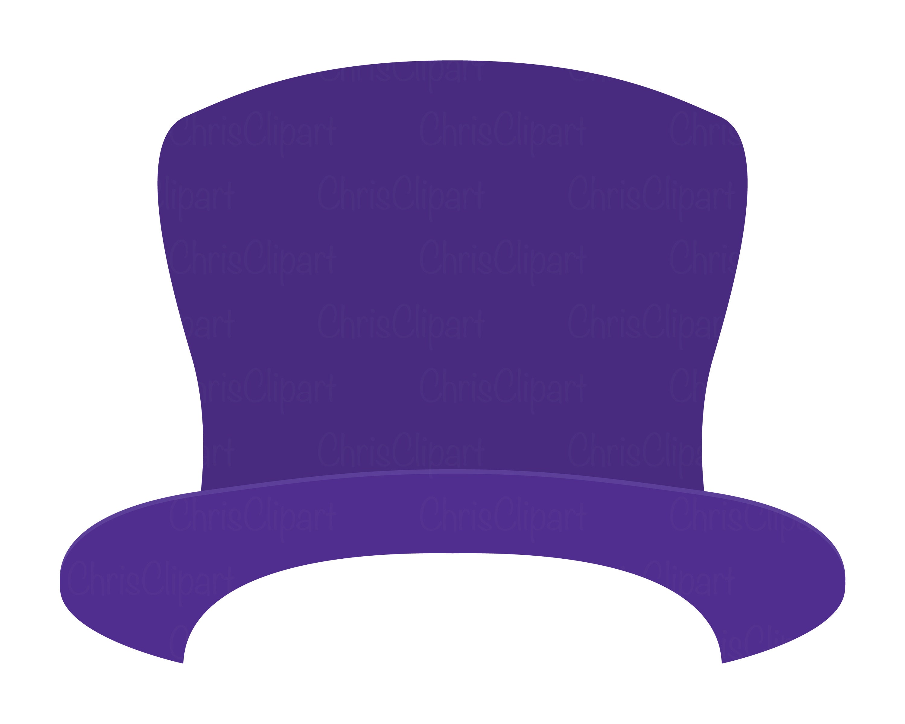 TOP HAT SVG Clipart Top Hat Cricut Top 
