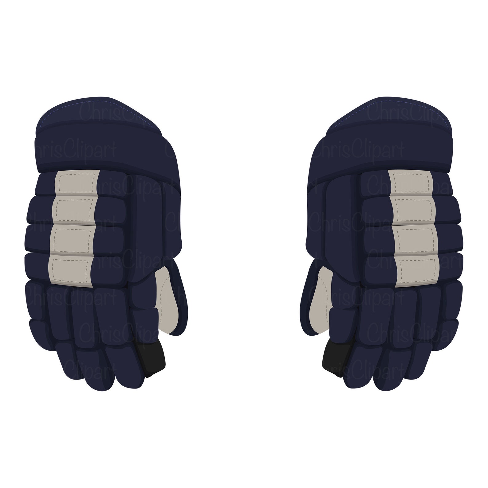 HOCKEY GLOVES CLIPART Hockey Handschuhe Svg Cricut Hockey Etsy