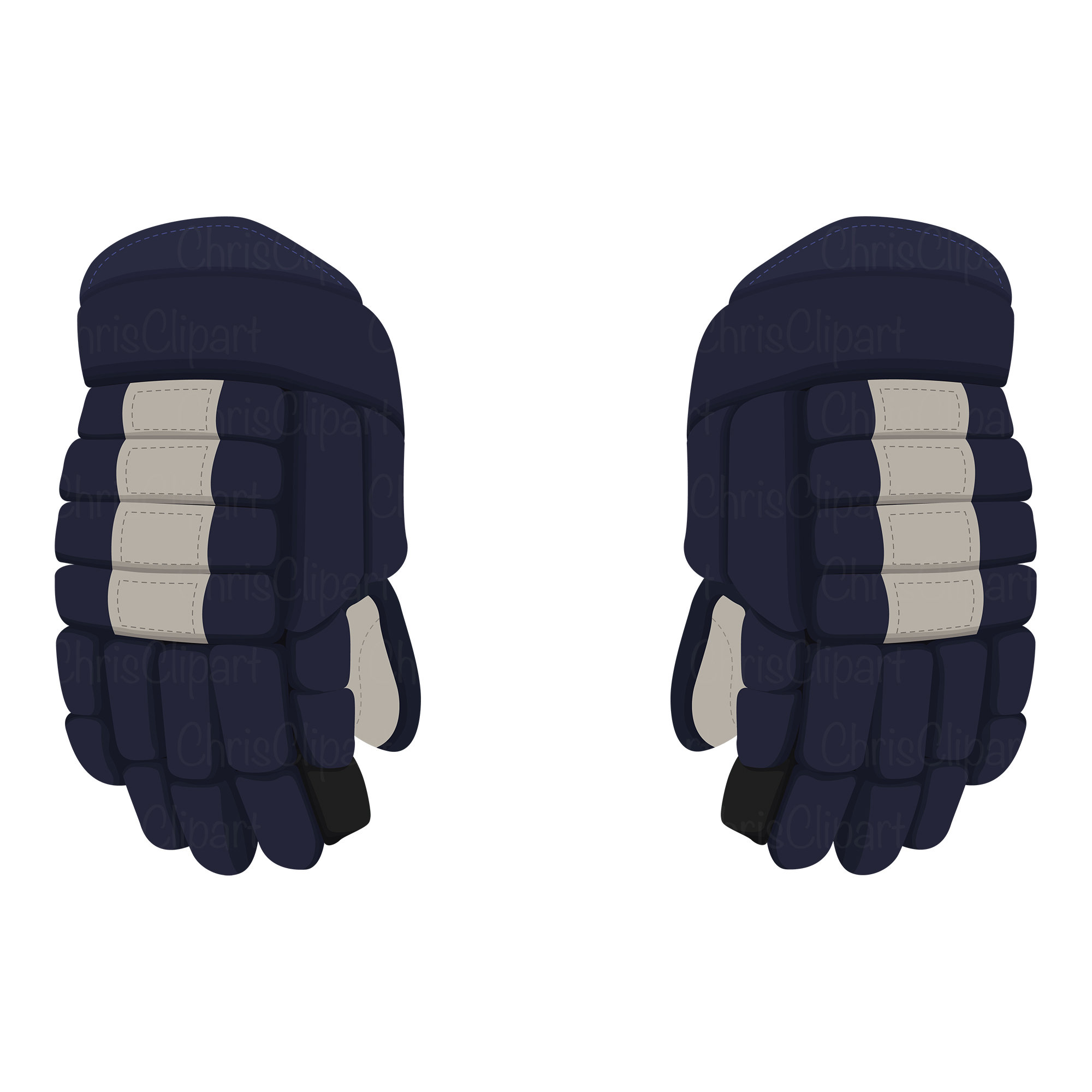 HOCKEY GLOVES CLIPART Hockey Gloves Svg Cricut Hockey | Etsy Canada