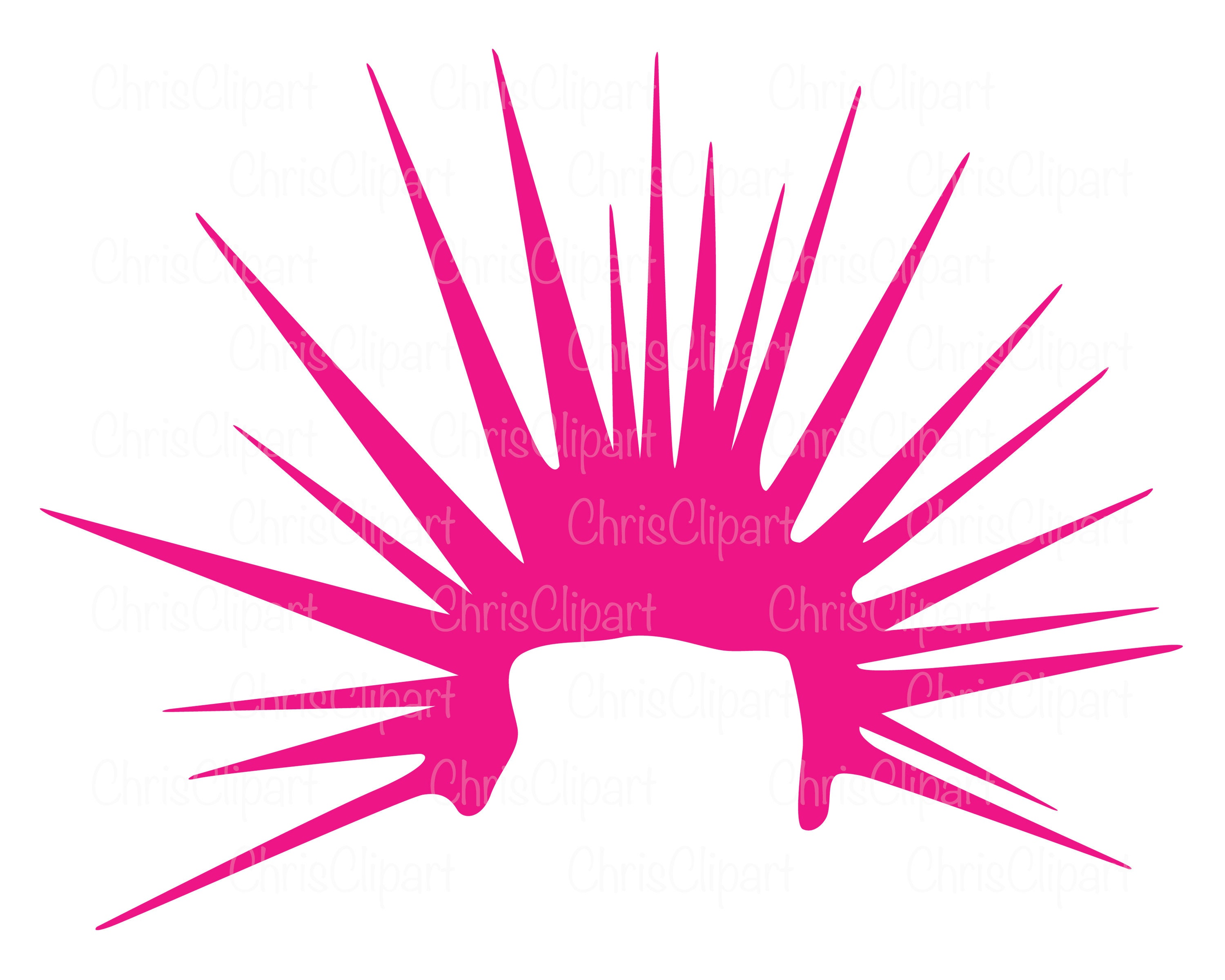 Spiky Hair Clipart