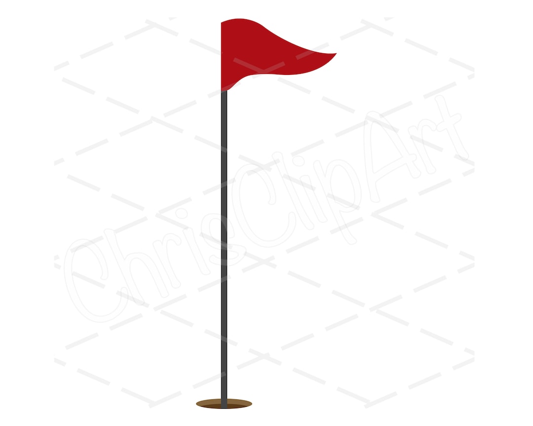 Golf Flag SVG PNG JPG Golf Flag Clipart Golf Flag Cricut Golf Flag