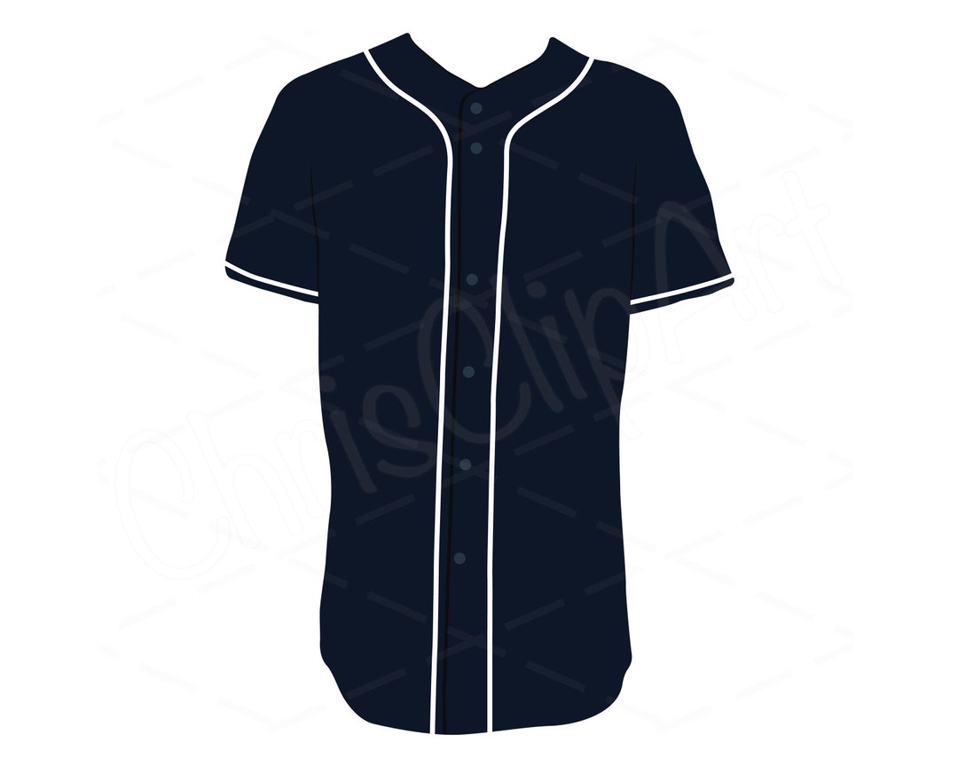 Baseball Jersey SVG PNG JPG Baseball Jersey Sublimation Dark Blue