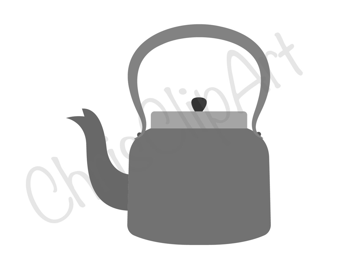 TEA KETTLE SVG Tea Kettle Png Tea Kettle Clipart Tea Kettle Etsy