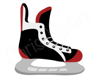 Ice Skate SVG PNG JPG - Hockey Skate Clipart - Hockey Skate Sublimation Graphic - Hockey Vector - Ice Skate Cricut - Ice Skate Clipart