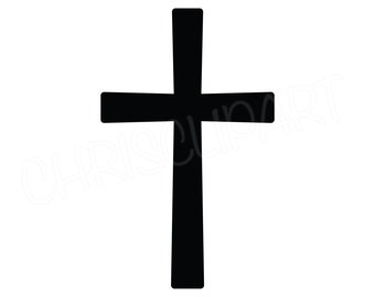 Cross SVG, clipartafbeelding, afdrukbaar kruis (digitale download)