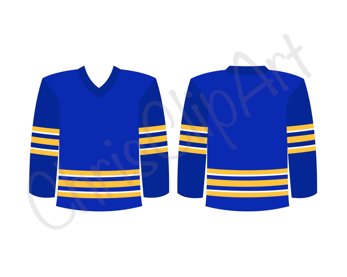 HOCKEY JERSEY SVG Hockey Jersey Clipart Cricut Hockey Etsy