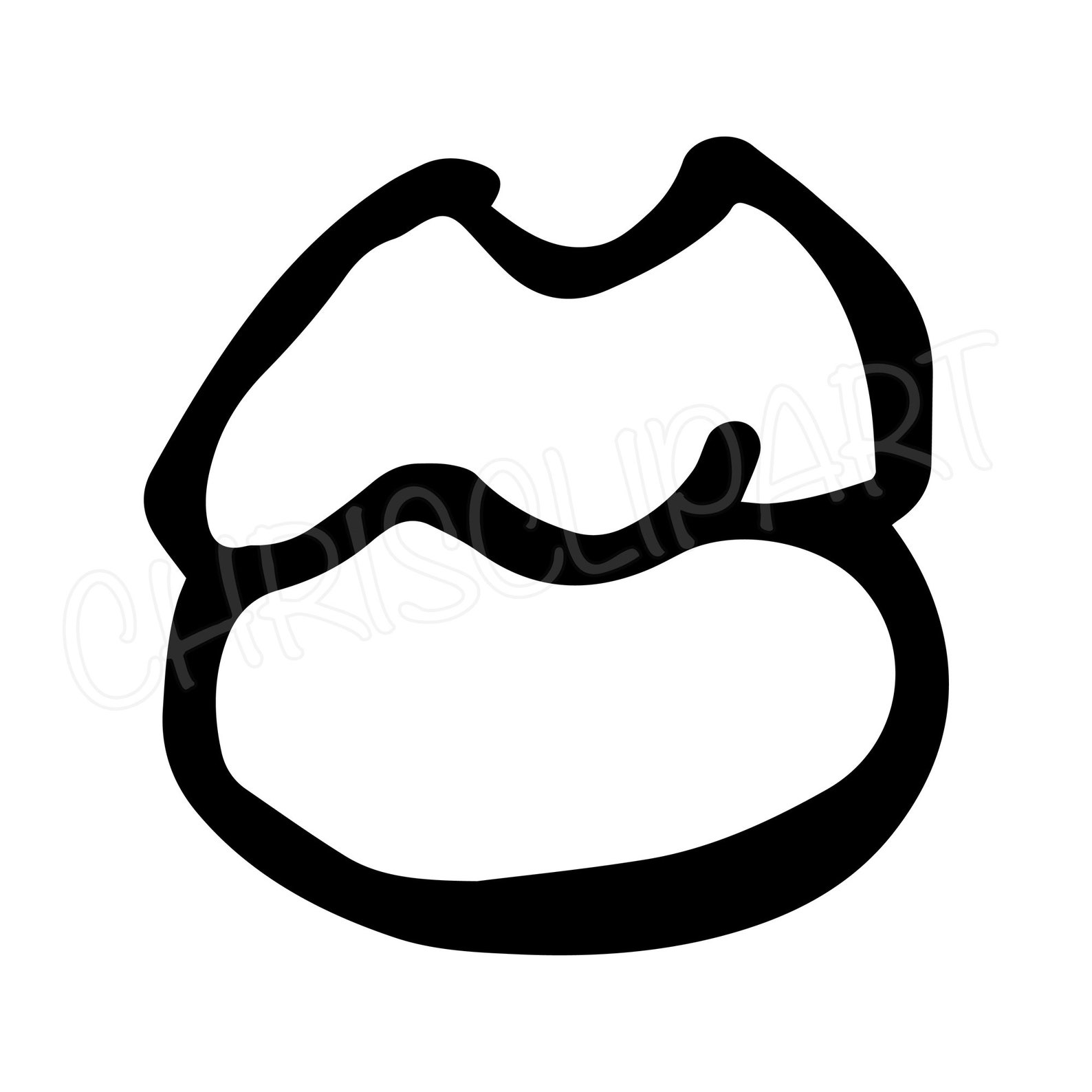POUTY LIPS CLIPART lips svg Cricut lips lips graphic lips Etsy